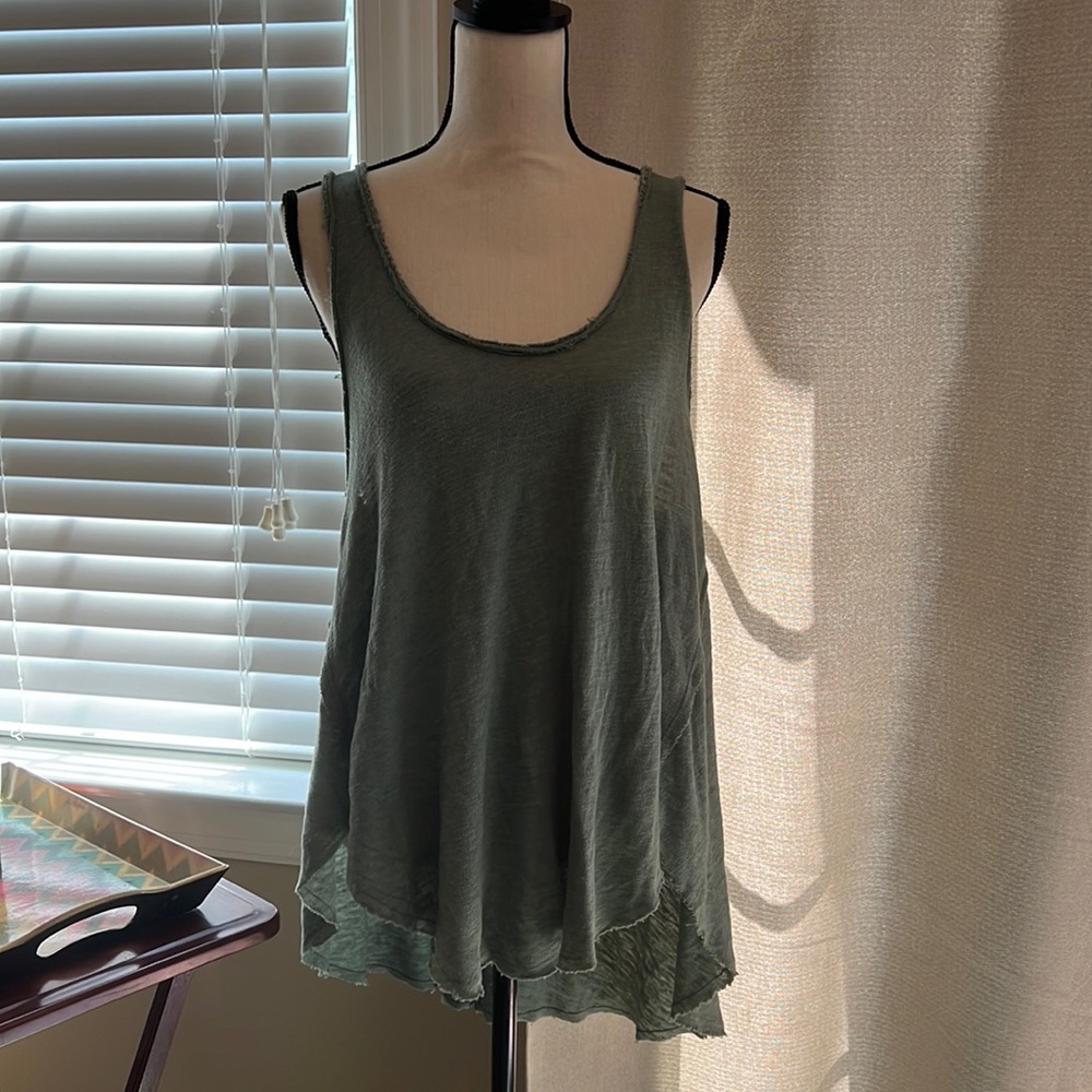 Project Social T Green Tank Top